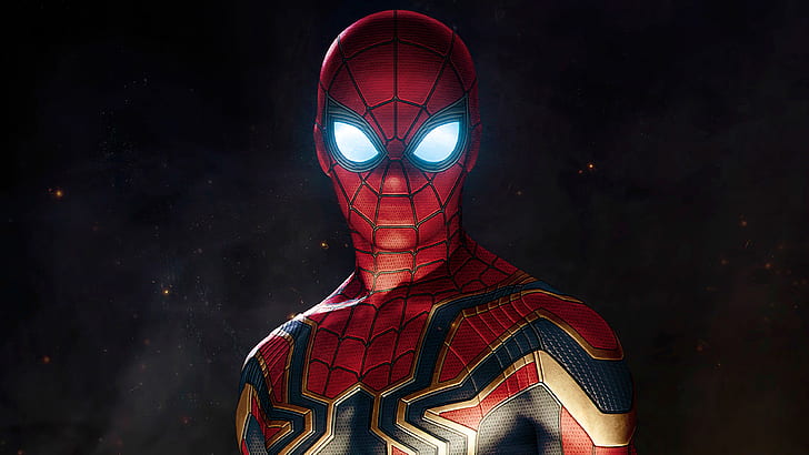 Avengers: Infinity War, Spider-Man, 4K, Iron Spider Armor, HD wallpaper