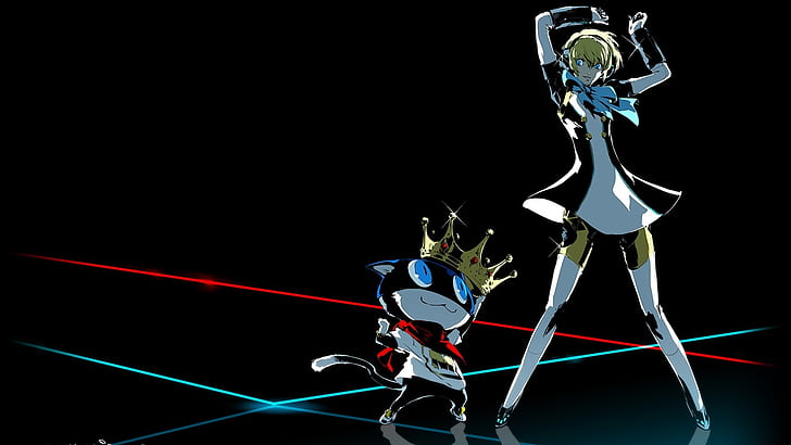 Persona, Persona 5: Dancing in Starlight, Aigis (Persona), Morgana (Persona), HD wallpaper