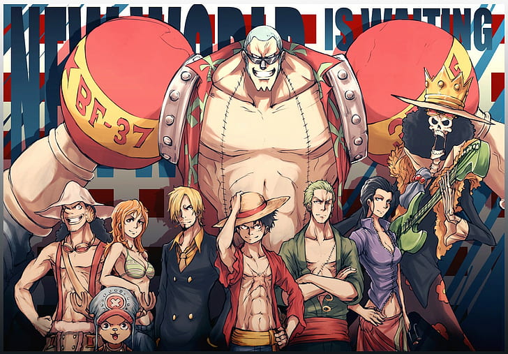 anime, One Piece, Usopp, Tony Tony Chopper, Nami, Sanji, Monkey D. Luffy