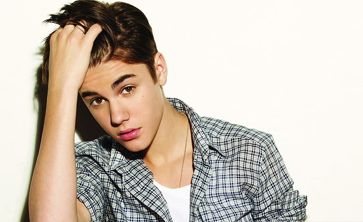 Justin Bieber New  Photoshoot, portrait, young adult, one person, HD wallpaper
