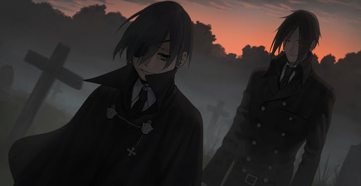 Sebastian kuroshitsuji and kuroshitsuji wallpaper anime 1564884 on  animeshercom
