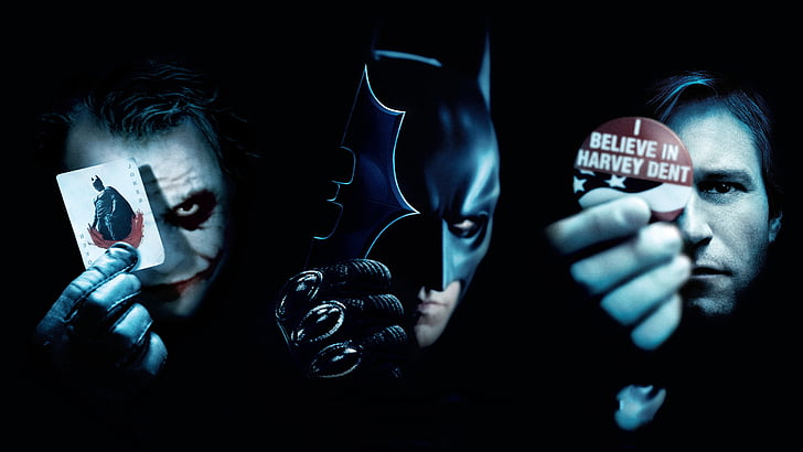 HD wallpaper: batman, dark, joker, knight, superhero | Wallpaper Flare