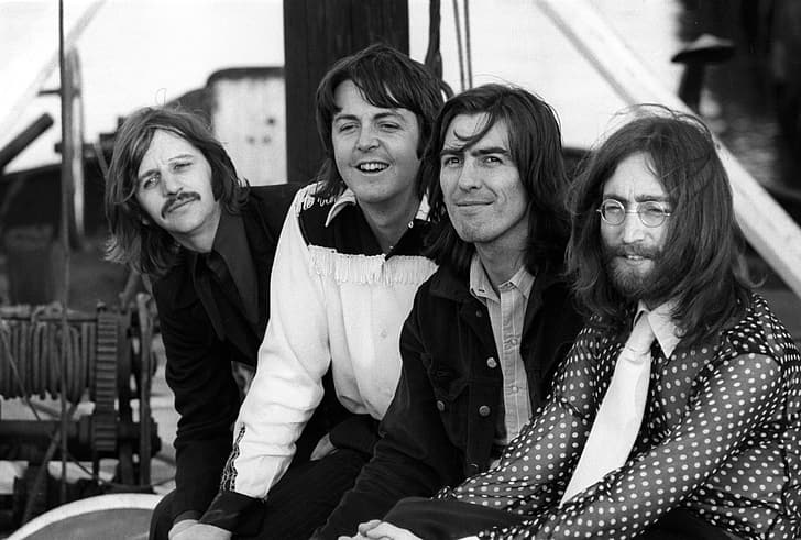 The Beatles, George Harrison, Paul McCartney, Ringo Starr, John Lennon, HD wallpaper
