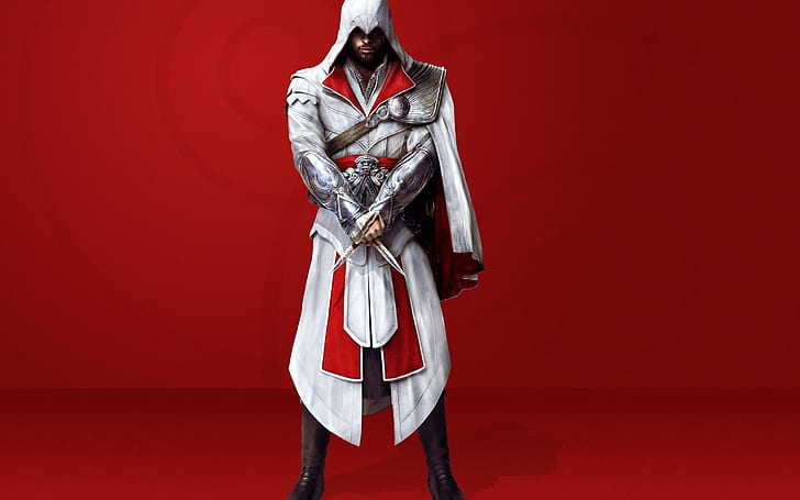 Assassin Creed 2 Person, games, poster, cred, asassin