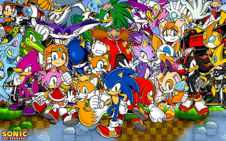 Sonic the Hedgehog Sega HD, video games, HD wallpaper