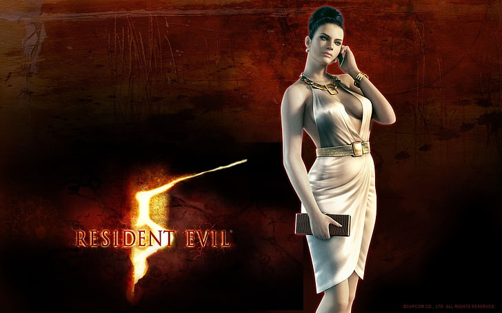 resident evil resident evil 5 excella gionne 1920x1200  Video Games Resident Evil HD Art, HD wallpaper