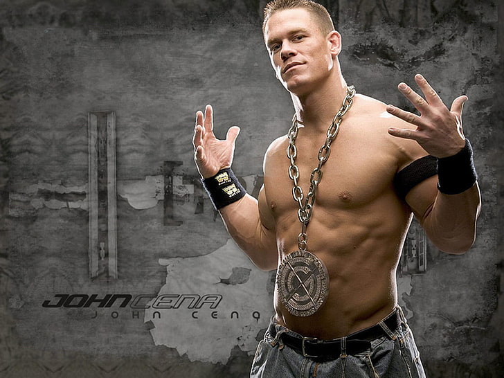 John Cena Shirtless, John Cena, WWE, strength, young adult, young men, HD wallpaper