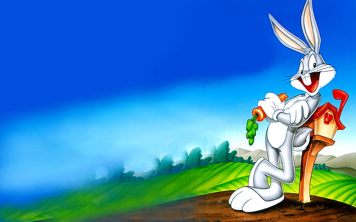 HD wallpaper: Looney Tunes Bugs Bunny Cartoons Desktop Hd Wallpaper For Pc  Tablet And Mobile 1920×1200 | Wallpaper Flare