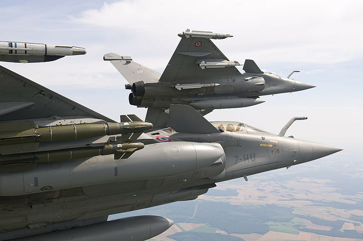 Rafale, France, fighter, French Air Force, aircraft, Dassault