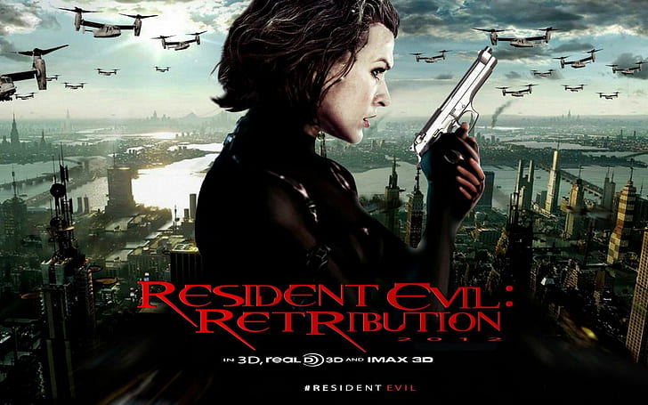 2012 Resident Evil 5 Retribution, resident evil retribution wallpaper, HD wallpaper