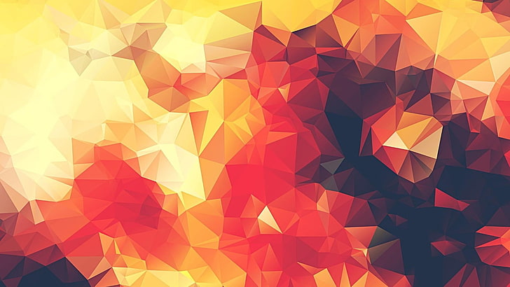 Hd Wallpaper Background Low Poly Geometric Triangle Texture