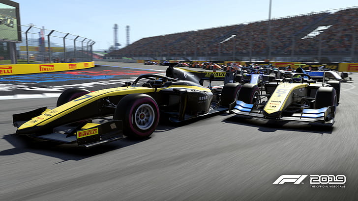 Video Game, F1 2019, Formula 1, Race Car, HD wallpaper
