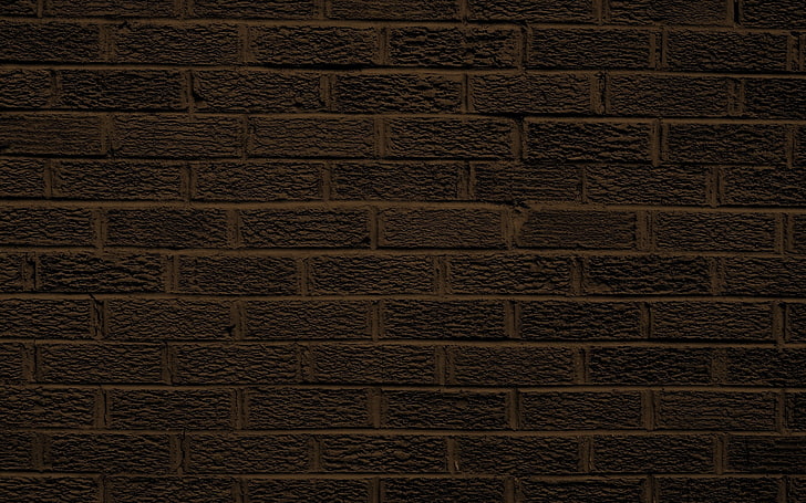 brown concrete brick wall, dark, pattern, backgrounds, full frame