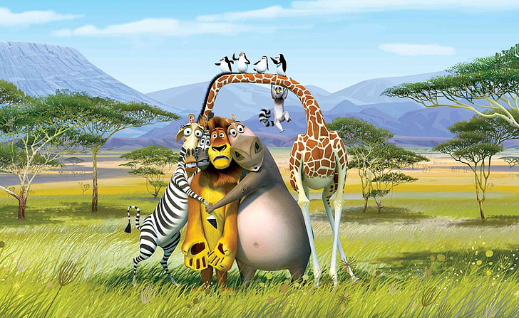 Madagascar The Crate Escape, Madagascar digital wallpaper, Cartoons