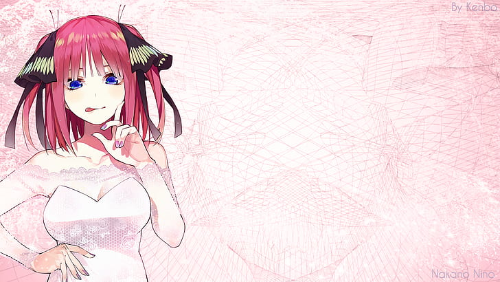 Nino Nakano Anime Girl Animated HD wallpaper  Pxfuel