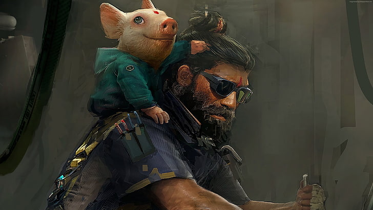 poster, Beyond Good and Evil 2, artwork, E3 2018, 4K, real people, HD wallpaper