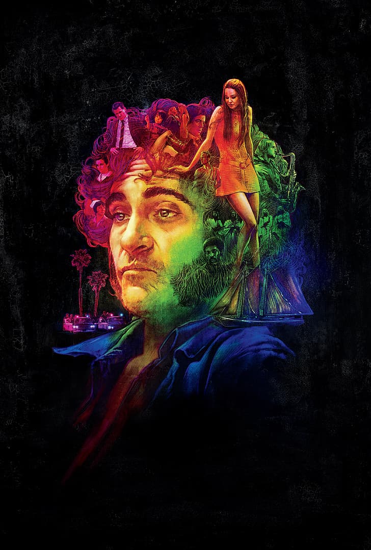 Inherent Vice, Film posters, Joaquin Phoenix, Katherine Waterston