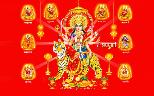 Maa Durga Pic In Hd  Goddess Maa Durga