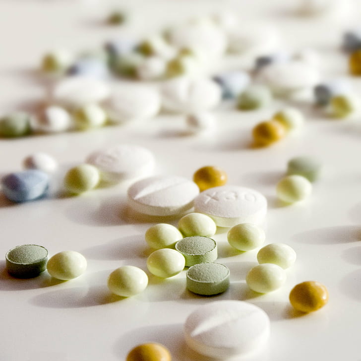 close up photo of variety medicine pills, no-name, healthcare And Medicine
