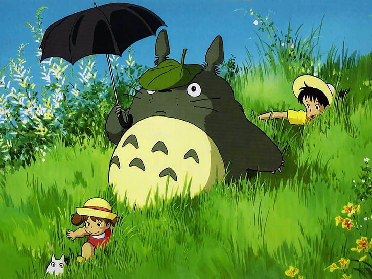 My Neighborhood Totoro TV show still, My Neighbor Totoro, anime, HD wallpaper