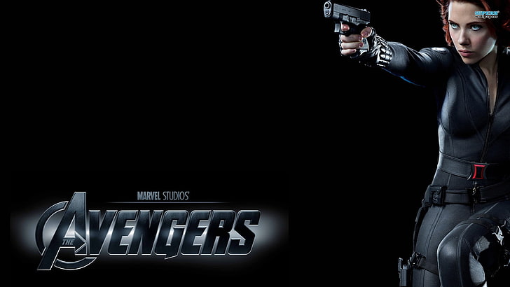 The Avengers, Scarlett Johansson, Black Widow, superheroines, HD wallpaper