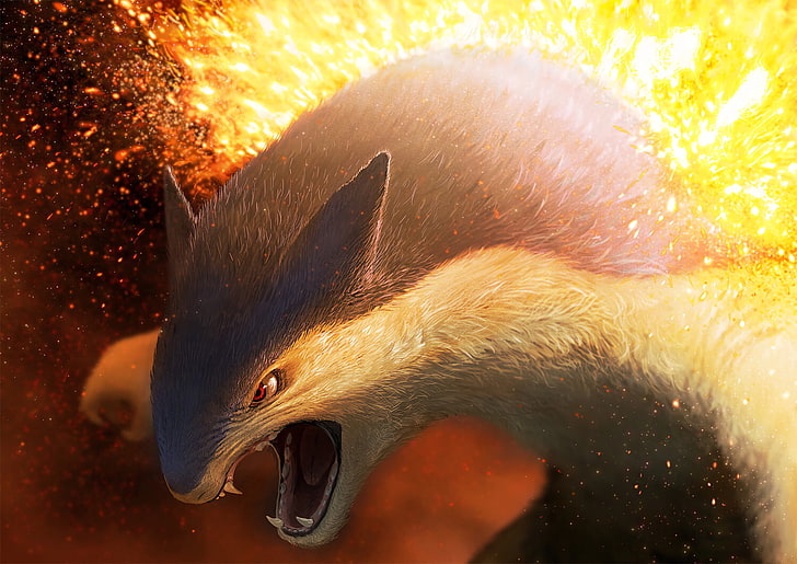 Typhlosion Wallpaper  Download to your mobile from PHONEKY