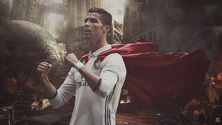 Portugal, 4K, Cristiano Ronaldo, Real Madrid, HD wallpaper