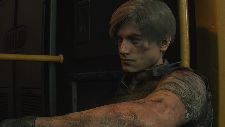 Resident Evil 2 Remake, Leon S. Kennedy, PlayStation 4, screen shot, HD wallpaper