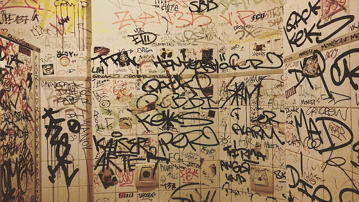 HD wallpaper art graffiti streetart tag tagging toilets full frame   Wallpaper Flare