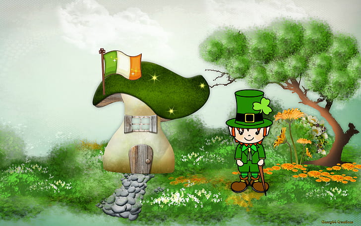 Holiday, St. Patrick's Day, Leprechaun, HD wallpaper