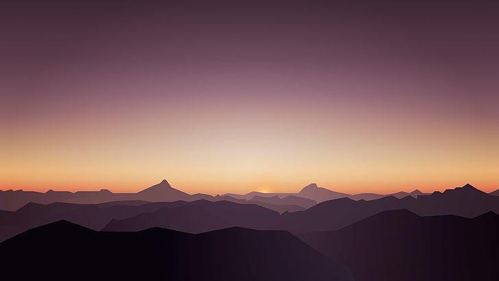 7680x4320 Colorful Mountains Night Minimal 8k 8K ,HD 4k Wallpapers,Images, Backgrounds,Photos and Pictures