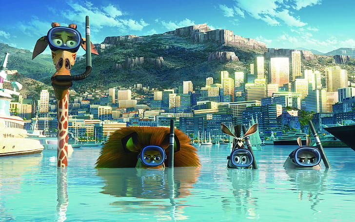 Madagascar 3 Europe's Most Wanted, HD wallpaper