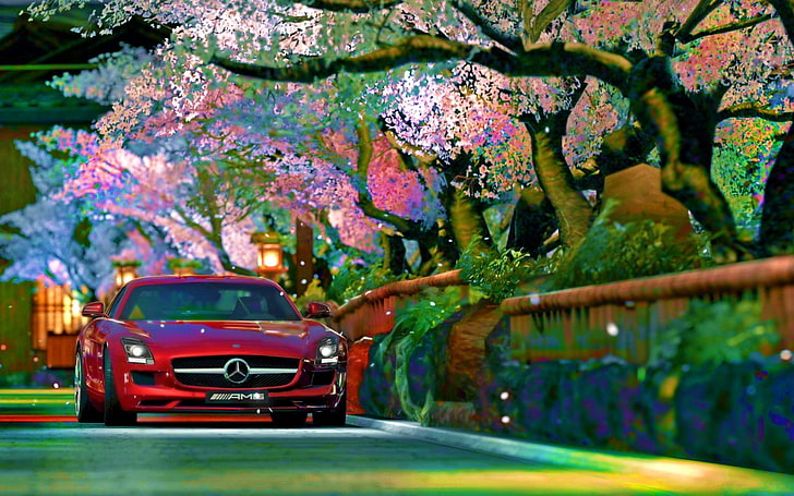 Mercedes-Benz, Mercedes-Benz AMG Vision Gran Turismo, Car, Colorful, HD wallpaper