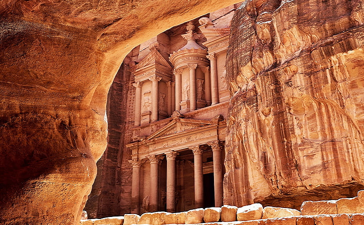 Peter, Rock, Petra, Desert, Jordan, Ancient