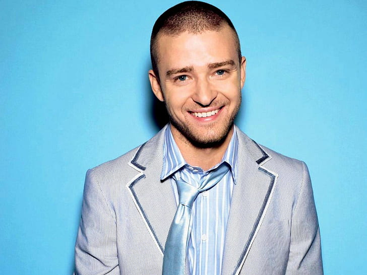 Justin Timberlake, Celebrities, Star, Movie Actor, Handsome Man, Suit, Face, Blue Eyes, Smiling, Photography, HD wallpaper