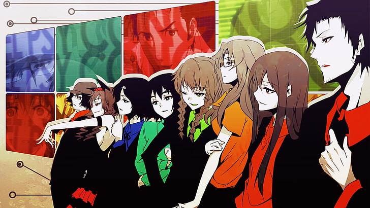 Steins;Gate, Makise Kurisu, Okabe Rintarou, HD wallpaper