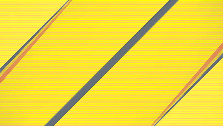 lines, simple, yellow, full frame, backgrounds, pattern, no people, HD wallpaper
