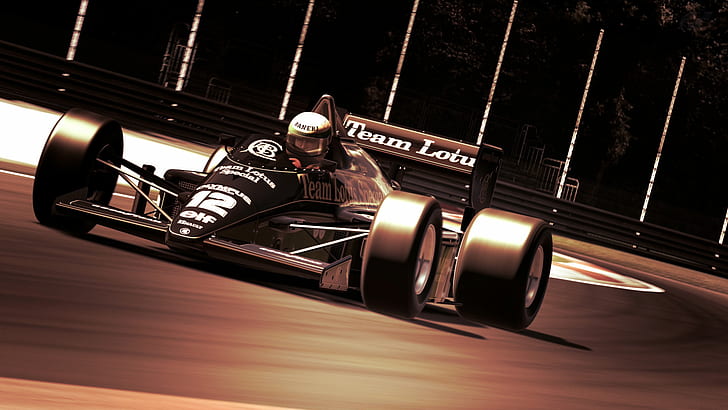 Ayrton Senna, Formula 1, Gran Turismo 6, Lotus, race cars