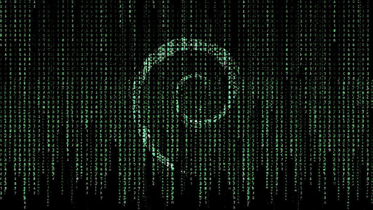 matrix digital wallpaper, Linux, Debian, The Matrix, technology