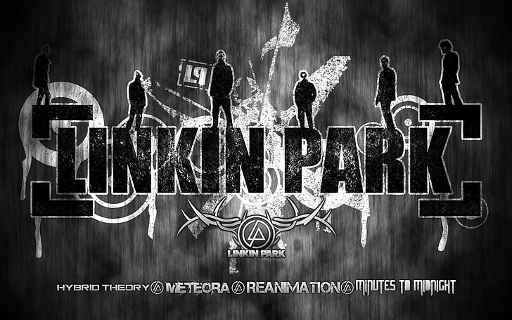 Linkin Park illustration text, Band (Music), creativity, art and craft