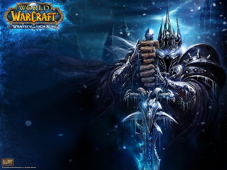 World of Warcraft Wrath of the Lich King digital wallpaper, video games