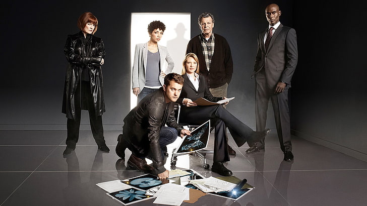 men's black suit, Fringe (TV series), Olivia Dunham, Dr. Walter Bishop, HD wallpaper