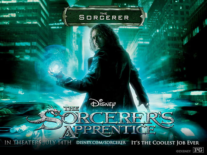 Nicolas Cage in Sorcerers Apprentice, HD wallpaper