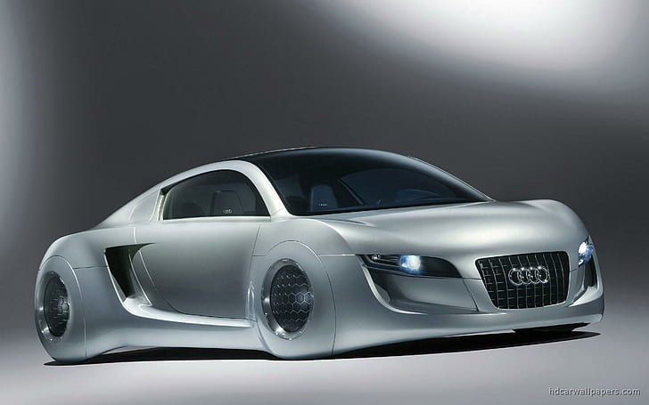 Audi RSQ Concept 5, grey audi coupe, cars, HD wallpaper