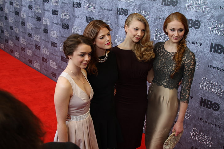 Arya Stark, Game Of Thrones, Maisie Williams, Margaery Tyrell, HD wallpaper