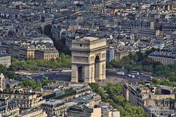 Cities, Paris, Arc de Triomphe