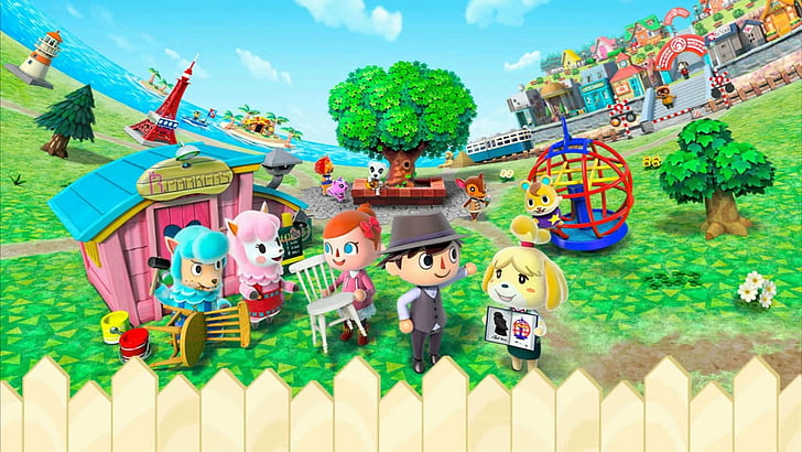 Animal Crossing, Animal Crossing: New Leaf, representation, HD wallpaper