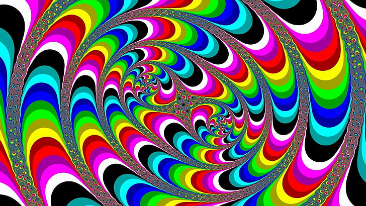HD wallpaper: optical illusion, color, line, abstraction, hallucination,  multi Colored | Wallpaper Flare