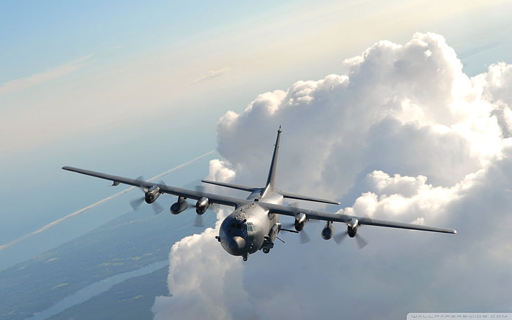 aircraft, Lockheed C-130 Hercules, military, military aircraft