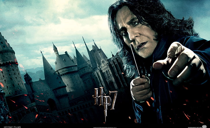 Harry Potter And The Deathly Hallows - Snape, Harry Potter character poster